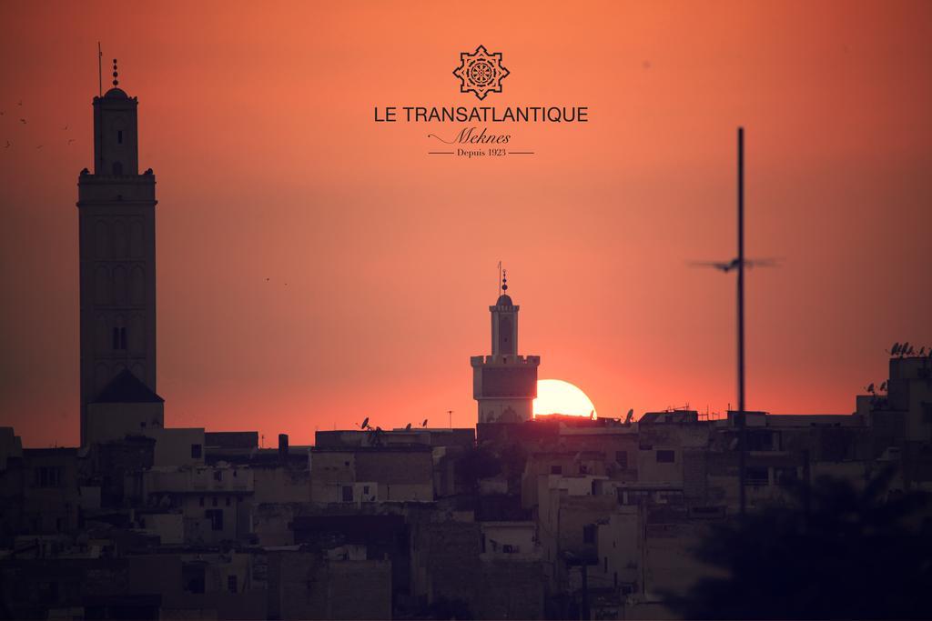 Hotel Transatlantique Meknès Exterior foto
