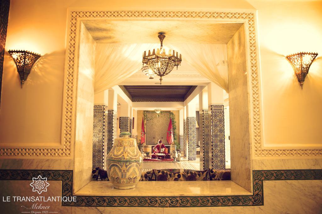 Hotel Transatlantique Meknès Exterior foto