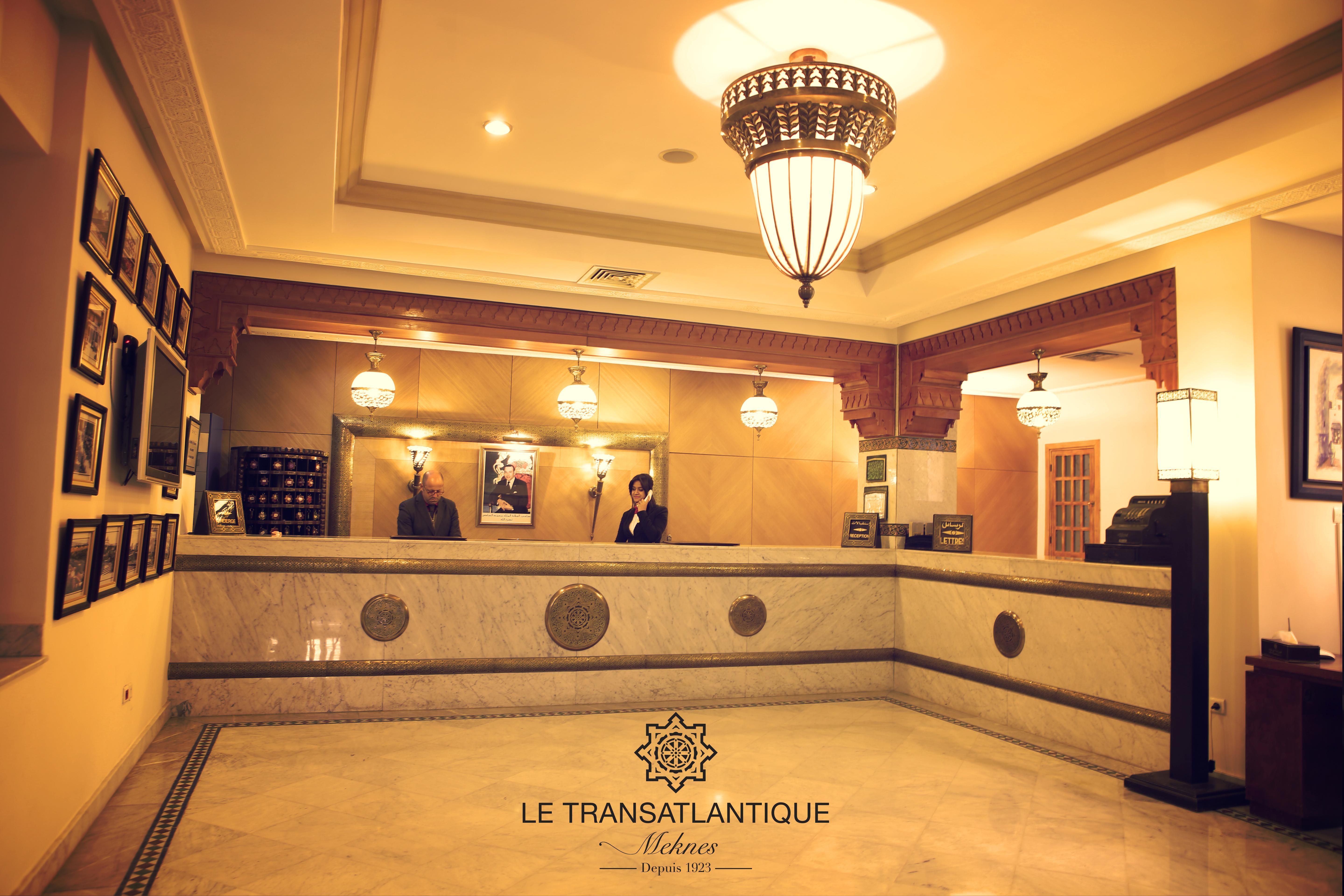 Hotel Transatlantique Meknès Exterior foto